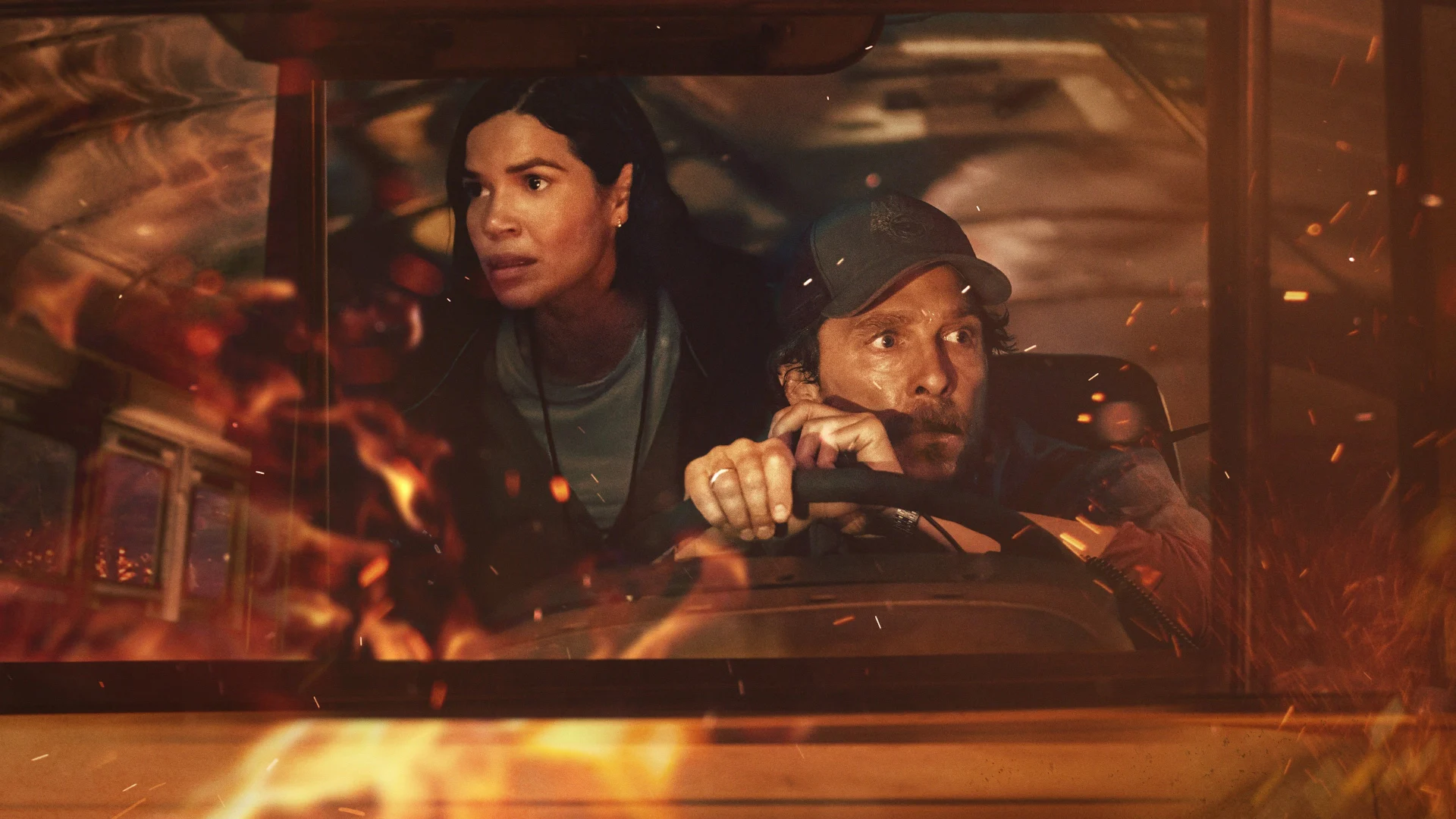 Chuyến Xe Buýt Giữa Biển Lửa - The Lost Bus (2025) Vietsub